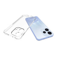 Oppo Reno15 Hoesje - MobyDefend Transparante Shockproof TPU Backcover - Verstevigde Hoeken - Volledig Doorzichtig