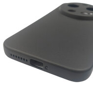 Xiaomi 17 Ultra Hoesje - MobyDefend TPU Backcover - Mat Zwart