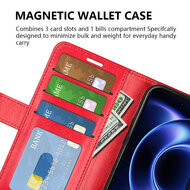 Xiaomi 17 Ultra Hoesje - MobyDefend Wallet Book Case (Sluiting Achterkant) - Zwart
