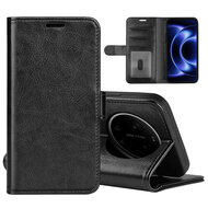 Xiaomi 17 Ultra Hoesje - MobyDefend Wallet Book Case (Sluiting Achterkant) - Zwart