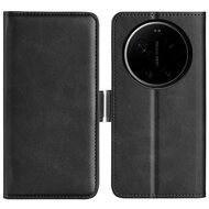 Xiaomi 17 Ultra Hoesje - MobyDefend Luxe Wallet Book Case (Sluiting Zijkant) - Zwart