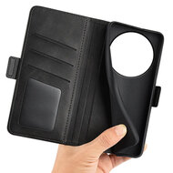 Xiaomi 17 Ultra Hoesje - MobyDefend Luxe Wallet Book Case (Sluiting Zijkant) - Zwart