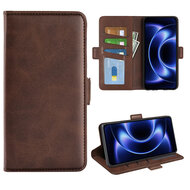 Xiaomi 17 Ultra Hoesje - MobyDefend Luxe Wallet Book Case (Sluiting Zijkant) - Bruin