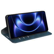 Xiaomi 17 Ultra Hoesje - MobyDefend Luxe Wallet Bookcase (Magnetische Sluiting) - Blauw