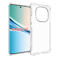 Xiaomi Redmi Note 15 4G Hoesje - MobyDefend Transparante Shockproof TPU Backcover - Verstevigde Hoeken - Volledig Doorzichtig
