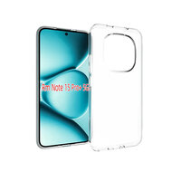Xiaomi Redmi Note 15 Pro Plus 5G Hoesje - MobyDefend Transparante TPU Backcover - Volledig Doorzichtig