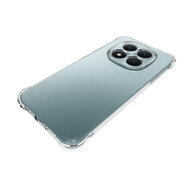 Xiaomi Redmi Note 15 Pro Plus 5G Hoesje - MobyDefend Transparante Shockproof TPU Backcover - Verstevigde Hoeken - Volledig Doorzichtig