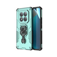 Xiaomi Redmi Note 15 Pro 4G Hoesje - MobyDefend Dubbelgelaagde Pantsercase Met Standaard - Turquoise