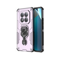Xiaomi Redmi Note 15 Pro 4G Hoesje - MobyDefend Dubbelgelaagde Pantsercase Met Standaard - Roze