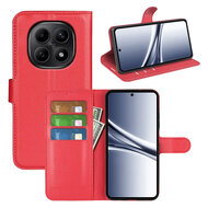 Xiaomi Redmi Note 15 4G Hoesje - MobyDefend Kunstleren Wallet Book Case (Sluiting Voorkant) - Rood