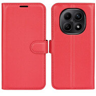 Xiaomi Redmi Note 15 4G Hoesje - MobyDefend Kunstleren Wallet Book Case (Sluiting Voorkant) - Rood