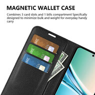 Xiaomi Redmi Note 15 5G Hoesje - MobyDefend Kunstleren Wallet Book Case (Sluiting Voorkant) - Bruin