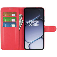 Xiaomi Redmi Note 15 Pro 4G Hoesje - MobyDefend Kunstleren Wallet Book Case (Sluiting Voorkant) - Rood