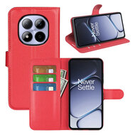 Xiaomi Redmi Note 15 Pro 4G Hoesje - MobyDefend Kunstleren Wallet Book Case (Sluiting Voorkant) - Rood