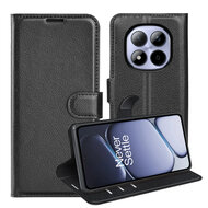 Xiaomi Redmi Note 15 Pro 4G Hoesje - MobyDefend Kunstleren Wallet Book Case (Sluiting Voorkant) - Zwart