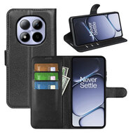 Xiaomi Redmi Note 15 Pro 4G Hoesje - MobyDefend Kunstleren Wallet Book Case (Sluiting Voorkant) - Zwart