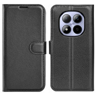 Xiaomi Redmi Note 15 Pro 4G Hoesje - MobyDefend Kunstleren Wallet Book Case (Sluiting Voorkant) - Zwart