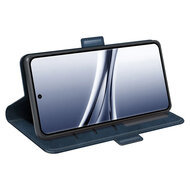 Xiaomi Redmi Note 15 5G Hoesje - MobyDefend Luxe Wallet Book Case (Sluiting Zijkant) - Blauw