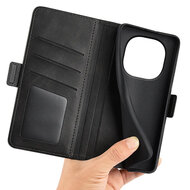 Xiaomi Redmi Note 15 5G Hoesje - MobyDefend Luxe Wallet Book Case (Sluiting Zijkant) - Zwart