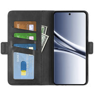 Xiaomi Redmi Note 15 5G Hoesje - MobyDefend Luxe Wallet Book Case (Sluiting Zijkant) - Zwart