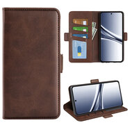Xiaomi Redmi Note 15 5G Hoesje - MobyDefend Luxe Wallet Book Case (Sluiting Zijkant) - Bruin