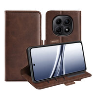 Xiaomi Redmi Note 15 5G Hoesje - MobyDefend Luxe Wallet Book Case (Sluiting Zijkant) - Bruin