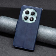 Xiaomi Redmi Note 15 Pro 5G Hoesje - MobyDefend Wallet Book Case Met Koord - Blauw
