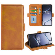 Xiaomi Redmi Note 15 Pro 4G Hoesje - MobyDefend Luxe Wallet Book Case (Sluiting Zijkant) - Lichtbruin