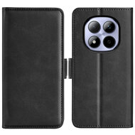 Xiaomi Redmi Note 15 Pro 4G Hoesje - MobyDefend Luxe Wallet Book Case (Sluiting Zijkant) - Zwart