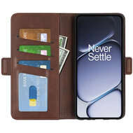 Xiaomi Redmi Note 15 Pro 4G Hoesje - MobyDefend Luxe Wallet Book Case (Sluiting Zijkant) - Bruin