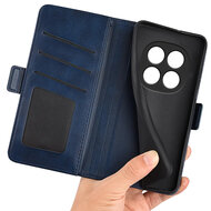Xiaomi Redmi Note 15 Pro 5G Hoesje - MobyDefend Luxe Wallet Book Case (Sluiting Zijkant) - Blauw