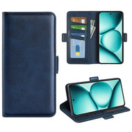 Xiaomi Redmi Note 15 Pro 5G Hoesje - MobyDefend Luxe Wallet Book Case (Sluiting Zijkant) - Blauw