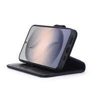 Samsung Galaxy S26 Ultra Hoesje - Luxe Leren MobyDefend Wallet Bookcase - Zwart