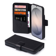 Samsung Galaxy S26 Ultra Hoesje - Luxe Leren MobyDefend Wallet Bookcase - Zwart
