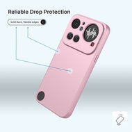 Nothing Phone (4a) Pro Hoesje - MobyDefend Matte Siliconen Backcover - Licht Roze