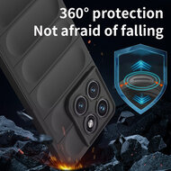 Motorola Edge 70 Fusion Hoesje - MobyDefend TPU Gripcase - Groen