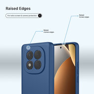 Xiaomi Redmi Note 15 5G Hoesje - MobyDefend Matte Siliconen Backcover - Blauw