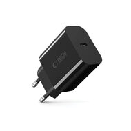 Tech-Protect Wall charger - Oplader met 1 USB-C poort - 20W - PD2.0 - Zwart