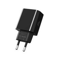 Tech-Protect Wall charger - Oplader met 1 USB-C poort - 20W - PD2.0 - Zwart