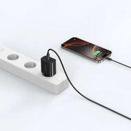Tech-Protect Wall charger - Oplader met 1 USB-C poort - 20W - PD2.0 - Zwart