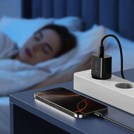 Tech-Protect Wall charger - Oplader met 1 USB-C poort - 20W - PD2.0 - Zwart