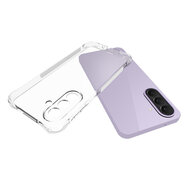 Samsung Galaxy A27 Hoesje - MobyDefend Transparante Shockproof TPU Backcover - Verstevigde Hoeken - Volledig Doorzichtig