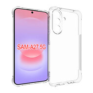 Samsung Galaxy A27 Hoesje - MobyDefend Transparante Shockproof TPU Backcover - Verstevigde Hoeken - Volledig Doorzichtig