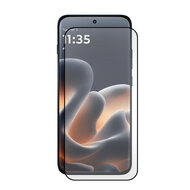 3-Pack Motorola Edge 70 Pro Screenprotectors - MobyDefend Screensavers Met Zwarte Randen - Gehard Glas 