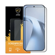 Xiaomi 17T Screenprotector - MobyDefend Screensaver Met Zwarte Randen - Gehard Glas 