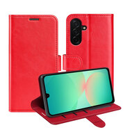 Samsung Galaxy A27 Hoesje - MobyDefend Wallet Book Case (Sluiting Achterkant) - Rood