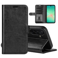 Samsung Galaxy A27 Hoesje - MobyDefend Wallet Book Case (Sluiting Achterkant) - Zwart