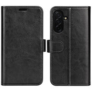 Samsung Galaxy A27 Hoesje - MobyDefend Wallet Book Case (Sluiting Achterkant) - Zwart