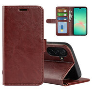 Samsung Galaxy A27 Hoesje - MobyDefend Wallet Book Case (Sluiting Achterkant) - Bruin