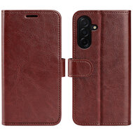 Samsung Galaxy A27 Hoesje - MobyDefend Wallet Book Case (Sluiting Achterkant) - Bruin